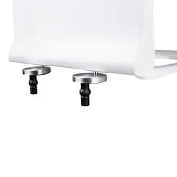 Сидіння для унітаза Qtap (Tern) з мікроліфтом Slim QT99HY2238W, Білий - мініатюра 4