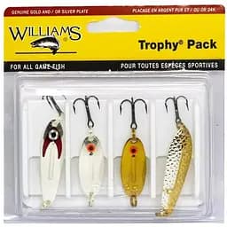 Набор блесен Williams Clinton/W30 Eye Port 4-Pack Multi Color (1102-4-PCWE-ASST)
