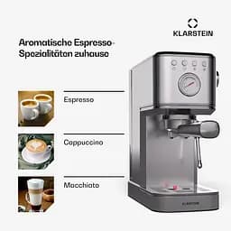 Кавоварка Klarstein SteelPresso Slim (10046327) - мініатюра 3