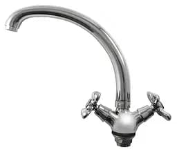 F42731-B (H731) Змішувач для кухні буксовий гайка Frap 1/10 Хром