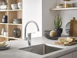 Змішувач для кухні Grohe EuroSmart одноважільний Хром 30412 - мініатюра 7
