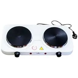 Плита двоконфоркова електрична кухонна Stenson ME-0014 настільна переносна 