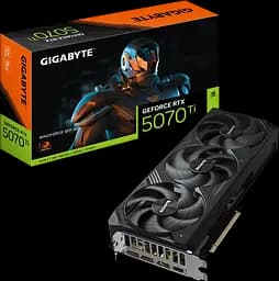 Видеокарта GeForce RTX 5070 Ti 16GB Gigabyte Windforce (GV-N507TWF3-16GD)
