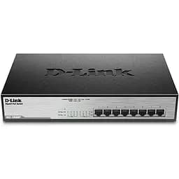 Коммутатор DGS-1008MP 8xGE PoE, 140W, Неуправляемый D-Link teh0018282