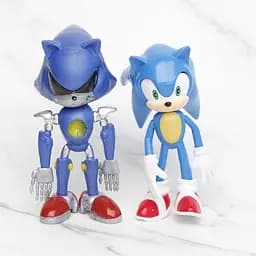 Набір фігурок Сонік, Іграшки персонажі Sonic the Hedgehog 6 шт - мініатюра 7