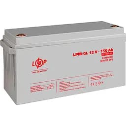 Акумулятор LogicPower GEL 12V/150Ah/1800Wh (4155) [109887]