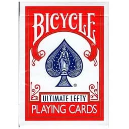 Карты игральные United States Playing Card Company Bicycle Ultimate Lefty (+7 Effects) (red) (ВР_КИБАЛ-1)