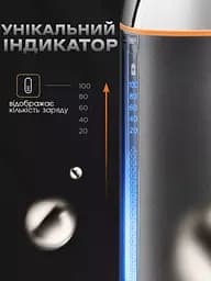 Тример для бороди носа і тіла 9 в 1 DALING PROFESSIONAL HAIR CLIPPER  универсальний тример для стрижки волосся, машинка для стрижки аккумуляторна, набір для стрижки, тример для гоління із захистом від вологи IPX6 - мініатюра 7