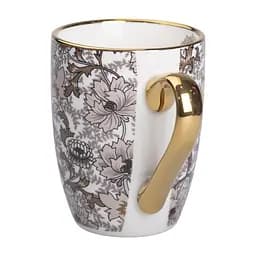 Чашка порцелянова у вінтажному стилі 400 мл, коричневий Liling Rongxiang Ceramic RX-N240665BR - мініатюра 2