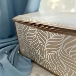 Короб складаний Handy Home Nature на блискавці 40x30x25 см бежевий (ESH22L) - мініатюра 6