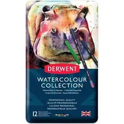 Акварельные карандаши Derwent Watercolour Collectio 12 шт