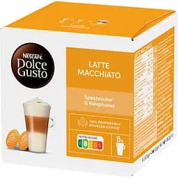 Уцінка. Кава в капсулах NESCAFE Dolce Gusto Latte Macchiato 16 шт. 183.2 г  - мініатюра 6