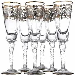 Набір келихів для шампанського Lora Палермо 215 мл 6 шт. NGC84SETCHAMP