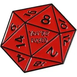 Значок Dungeons & Dragons Підземелля і дракони 3 см CH P DD 03