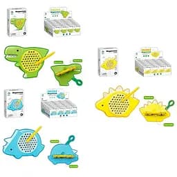 Досточка динозавр магнітна мозаїка брелок в асортименті YM-92-93-95