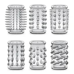 Набір насадок Stay Hard Cock Sleeve Kit Clear