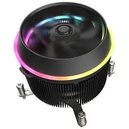 Кулер для процесора DarkFlash Shadow чорний алюміній/мідь 1x100 мм LED для Intel 1851/1700/1200/115x AMD AM5/AM4