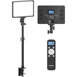 Світлодіодна панель Ulanzi L25, 12.6” 216 LED + 25 Вт настільна стійка 54 см [76826]