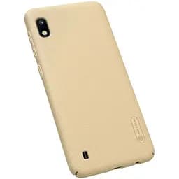 Чохол-накладка Nillkin Super Frosted Shield Case Samsung A10 Gold - мініатюра 3