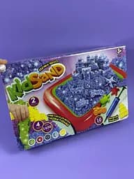 Кінетичний пісок A-Toys "KidSand" 1600г + пісочниця KS-02-01 U - мініатюра 2