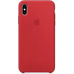 Чехол-накладка Toto Silicone Case Apple iPhone XS Max Red