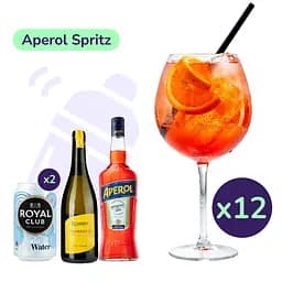 Коктейль Aperol Spritz (набір інгредієнтів) х12 на основі Aperol