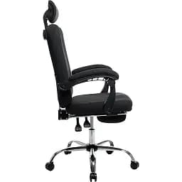 Офісне крісло GT Racer X-8003 Fabric, чорне (X-8003 Black) - мініатюра 3