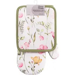 Набор прихваток для кухни Ardesto Spring Flowers белый (ART14FL)