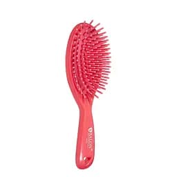 Щетка для волос массажная с силиконовыми зубцами Salon Professional 6W073