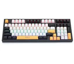 Клавиатура механическая игровая с подсветкой iMICE GK-500 USB Wired Type-C, Eng/Укр/Рус, Black - мініатюра 1