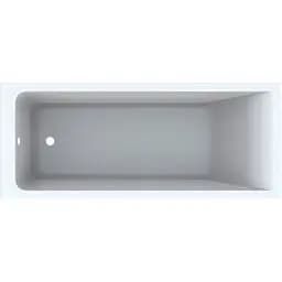 Ванна акрилова Gebert Selnova Square 170x75 554.385.01.1 + ніжки Білий