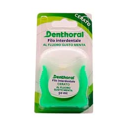Зубна нитка Вощена Denthoral Dentifricio 50 м 

