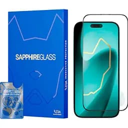 Захисне скло iLera Sapphire Ultra + для Apple iPhone 17 Pro Max (ILSPDLPL17PrMx) [144400]