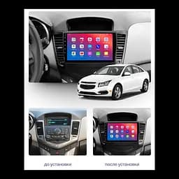Штатний головний пристрій EasyGo CV912-F50 9 inch Chevrolet Cruze 2009-2017 - мініатюра 2