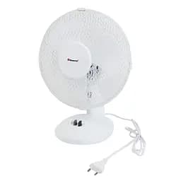 Настільний вентилятор маленький білий електровентилятор на стіл 30W "Domotec MS-1624" - мініатюра 3