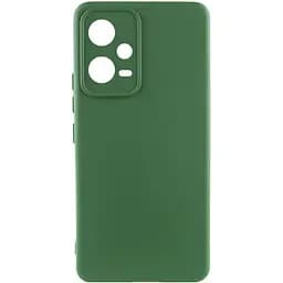 Чохол Silicone Cover Lakshmi Full Camera (AAA) для Xiaomi Poco X5 5G/Redmi Note 12 5G Зелений/Cyprus Green