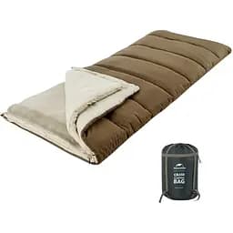 Спальний мішок 3 в 1 Naturehike CR450 CNH22SD011 коричневий