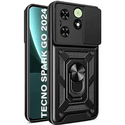 Панель BeCover Military для Tecno Spark Go 2024 (BG6) Black (710684)