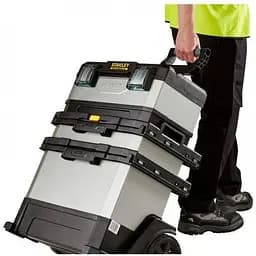Ящик для інструменту металопластиковий Stanley FatMax на 2 колесах 89.3х56.8х38.9 см (FMST1-75506) - мініатюра 2