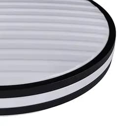 Стельовий світильник Grill матовий 96W 480 x 65 мм 3000К- 6500К 7500Lm з пультом чорний - мініатюра 2