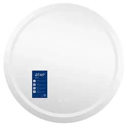 Дзеркало Qtap Mideya (MI6) кругле з LED-підсвічуванням Touch QT2078NCR9090W - мініатюра 2