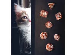 Набір кубиків Cats Dice Set: Muffin , 7 шт. (SCAT02) - мініатюра 4