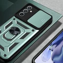 Панель BeCover Military для Samsung Galaxy M14 5G SM-M146 Dark Green (709143) - мініатюра 2