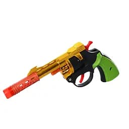 Пістолет на пістонах, з глушником, 16x10x2 см (В асортименті)