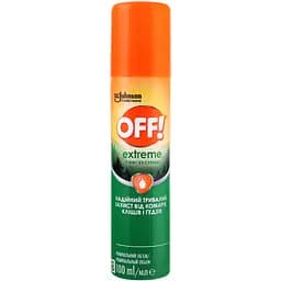 Аерозоль OFF Extreme від комарів, кліщів та ґедзів 100 мл (367974)