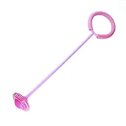 Інтерактивна нейроскакалка MS 3235 із LED-підсвічуванням, для розвитку координації та баланс, рожева