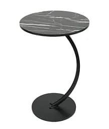 Приставной столик Fabrika BRIK Marble Black 