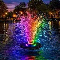 Фонтан, аератор для ставка Kruger Meier PondSplash Elite LED 40000 з LED-підсвіткою 40000 л/год - мініатюра 8