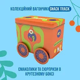 Набір солодощів Bob Snail Snack Track з іграшкою та стікером 107 г - мініатюра 2