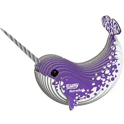 Збірна 3Д модель Eugy Зоопарк Нарвал (XEG-033)